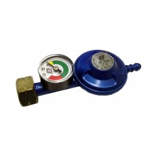 IGT Butane Regulator with gauge 37mbar A310i-M012 Screw On sc104T7